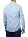 Tommy Jeans Slim Strech Oxford Shirt Button Down Perfume Blu - image 2