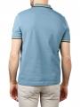 Fred Perry Twin Tipped Polo Short Sleeve Ash Blue/Gold/Navy - image 2