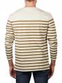 Scotch &amp; Soda Breton Stripe T-Shirt Long Sleeve Beige/Olive - image 2