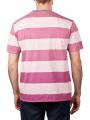 Scotch &amp; Soda Washed Striped T-Shirt Relaxed Fit Berry - image 2