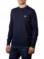 Fred Perry Classic Crew Neck Jumper Navy - image 2