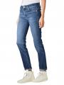 7 For All Mankind Roxanne Jeans Slim Fit Mid Blue - image 2