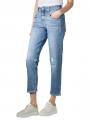 Five Fellas Emily Jeans Relaxed Fit Cropped Light Blue Des - image 2