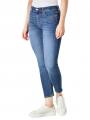 7 For All Mankind The Ankle Skinny Jeans Mid Blue - image 2