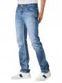 7 For All Mankind The Straight Jeans Laid Back Mid Blue - image 2