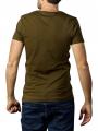 Tommy Hilfiger Stretch T-Shirt Slim V Neck dark olive - image 2
