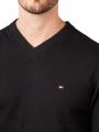 Tommy Hilfiger Pima Cotton Cashmere Pullover V-Neck Black - image 2