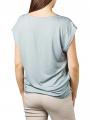 Yaya Fabric Mix T-Shirt quarry mid blue - image 2