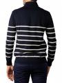 Gant Breton Stripe Pullovert Half Zip evening blue - image 2
