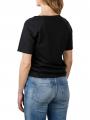 Drykorn Jersey Jacina T-Shirt V-Neck Black - image 2