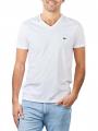 Lacoste Pima Cotten T-Shirt V Neck White - image 2