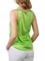 Mos Mosh Sleevless Astrid Silk Tank Top V-Neck Green Flash - image 2