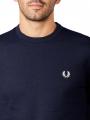 Fred Perry Classic Crew Neck Jumper Navy - image 3