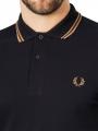 Fred Perry Twin Tipped Polo Long Sleeve Black - image 3