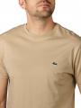 Lacoste T-Shirt Short Sleeves Crew Neck Beige - image 3