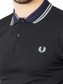 Fred Perry Striped Collar Polo Short Sleeve Black - image 3