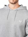 Fred Perry Tipped Hooded Sweatshirt Steel Marl - image 3