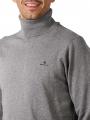 Gant Classic Cotton Pullover Turtle Neck dark grey melange - image 3