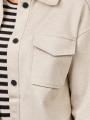 Yaya Oversize Shirt Jacket french oak melange - image 3