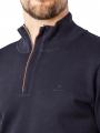 Gant Sacker Rib Half Zip Pullover Navy - image 3
