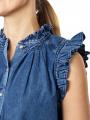 Replay Jeans Blouse med blue 160-26B - image 3