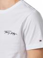 Tommy Hilfiger Signature Front Logo T-Shirt White - image 3