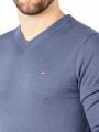 Tommy Hilfiger Pima Cotton Cashmere Pullover V-Neck Faded In - image 3