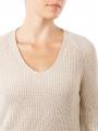Marc O‘Polo Cardigan Stich Pullover V-Neck sandy melange - image 3