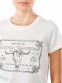 Set Printed T- Shirt cloud dancer - image 3
