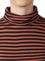 Armedangels Malenaa Shirt Stripes copper glow-black - image 3