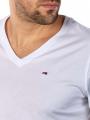 Tommy Jeans Jersey T-Shirt V-Neck White - image 3