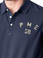 PME Legend Short Sleeve Polo Pique Pigment Salute - image 3