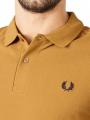 Fred Perry Polo Shirt Short Sleeve Dark Caramel - image 3