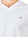 Gant Original Slim T-Shirt V-Neck white - image 3