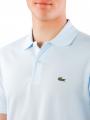 Lacoste Classic Polo Shirt Short Sleeve Rill Light Blue - image 3