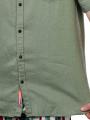 Scotch &amp; Soda Linen Shirt Short Sleeve Green - image 3