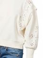 Scotch &amp; Soda Puff Sleeve Sweatshirt Off White - image 3