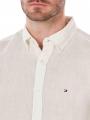 Tommy Hilfiger Pigment Dyed Linen Shirt Weathered White - image 3