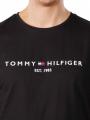 Tommy Hilfiger Logo T-Shirt Crew Neck Black - image 3