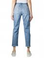 Five Fellas Emily Jeans Relaxed Fit Cropped Light Blue Des - image 3