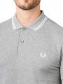 Fred Perry Twin Tipped Polo Short Sleeve Steel Marl - image 3