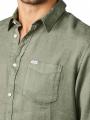 Pepe Jeans Parkers Linen Shirt Long Sleeve Vineyard Green - image 3