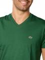 Lacoste T-Shirt Short Sleeves V Neck Green - image 3