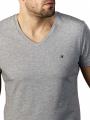 Tommy Hilfiger Stretch T-Shirt Slim V Neck medium grey - image 3
