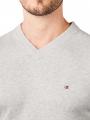 Tommy Hilfiger Pima Cotton Cashmere Pullover V-Neck Light Gr - image 3