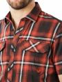 PME Legend Short Sleeve Shirt Twill Check mocca orange - image 3