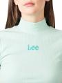 Lee Rib Shrunken T-Shirt Seaglass - image 3