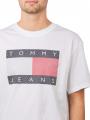Tommy Jeans Reflective Wave Flag T-Shirt white - image 3