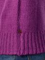Maison Scotch Soft Knitted Crewneck Pullover dark violet - image 3