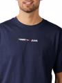 Tommy Jeans Text T-Shirt Crew Neck twilight navy - image 3
